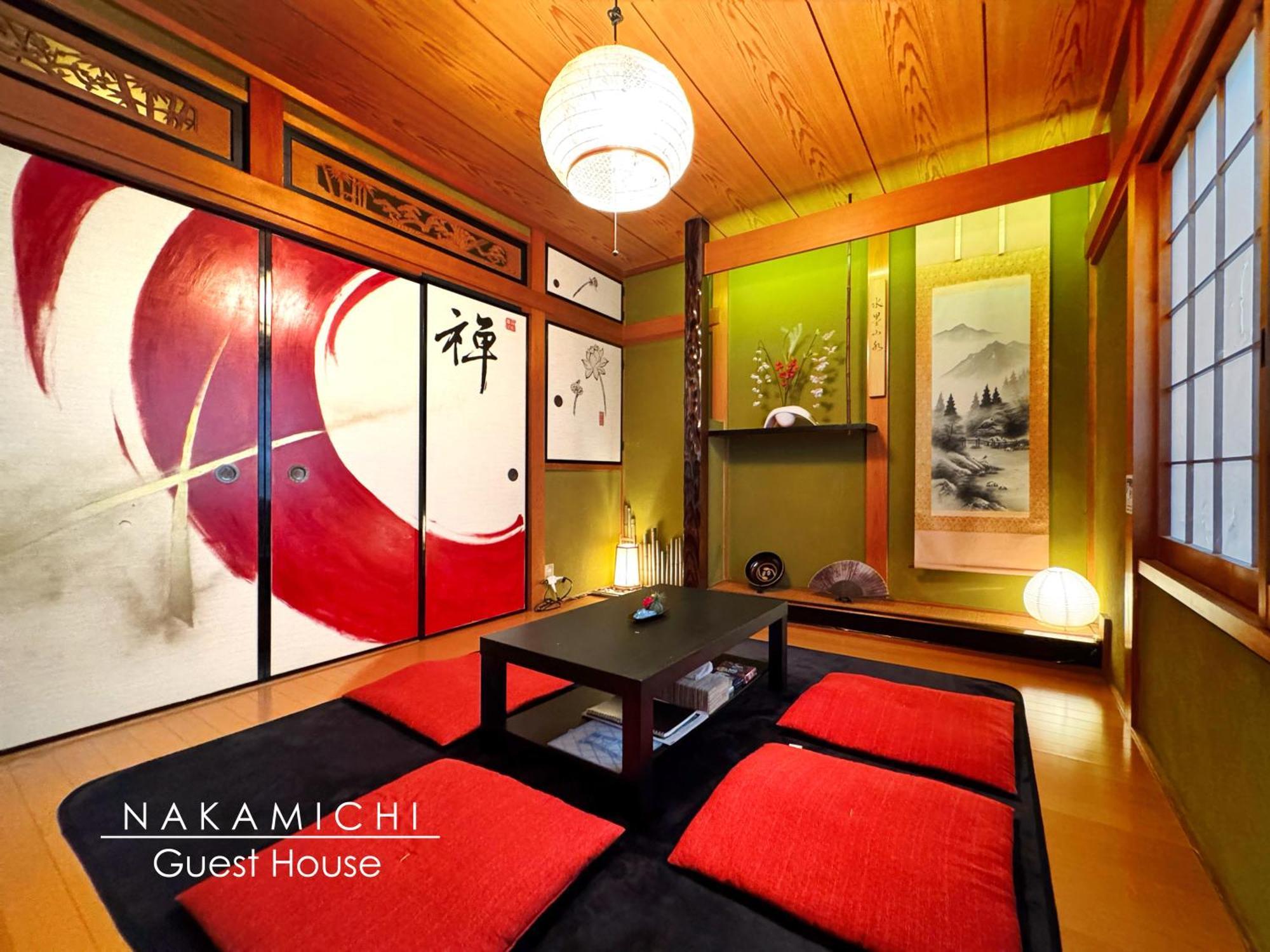 אוסקה Guesthouse中道 מראה חיצוני תמונה